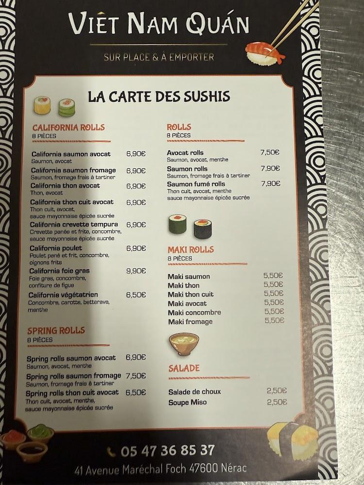 Vietnam Quan - Menu Image 1